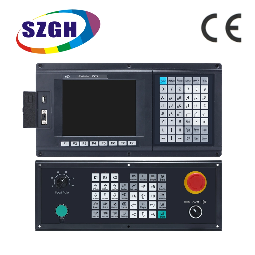 China High Quality Standard Type 2 Axis CNC Customized Press Brake Remote Controller for Lathe Turning CNC System Kit