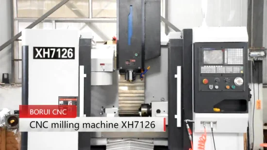 Xh7126 工場供給シーメンス 808d 3 軸および 4 軸フライス盤用垂直 CNC コントローラー